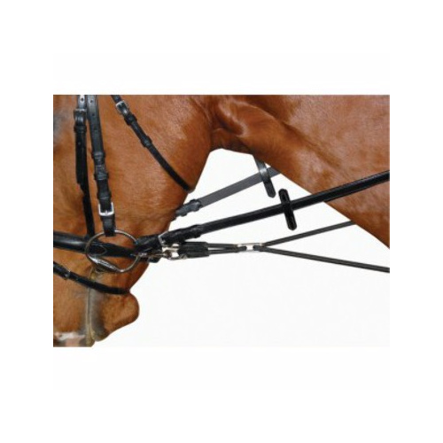 Leather Round Elastic Side Reins