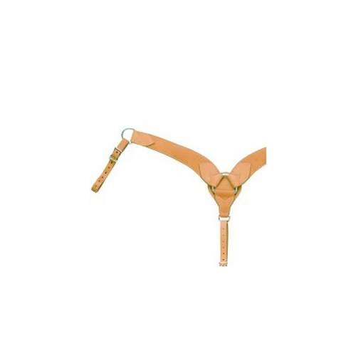 Weaver Horizons Collection Roper Breast Collar [Colour: Golden Brown]