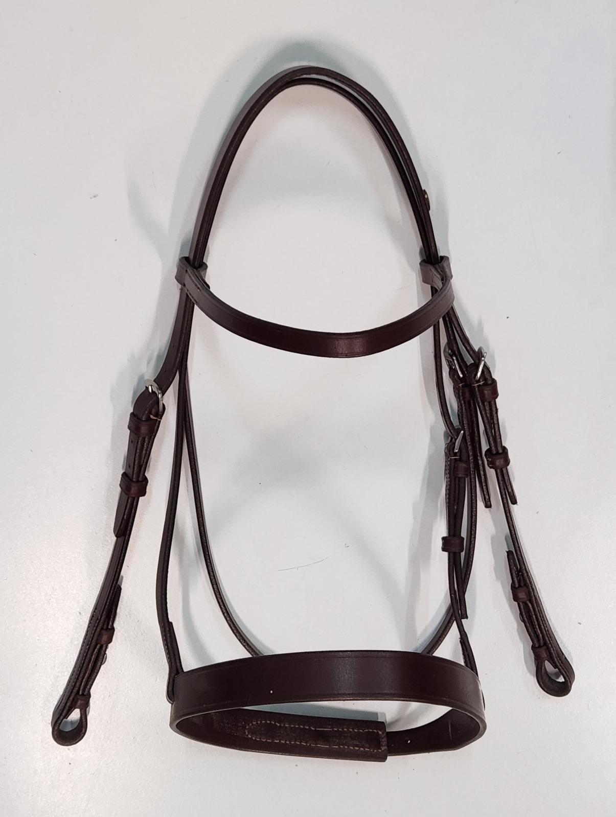 Oregon Cavesson Bridle - Pony - Havana | Horses Warehouse