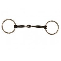 JP Korsteel Sweet Iron Jointed Loose Ring Med Snaffle Bit 