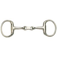 Eggbutt Snaffle Bit w/French Mouth & Round Rings