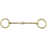 Brass Ring Snaffle