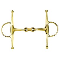Gold Medal Eggbutt Snaffle full Cheek French Mouth