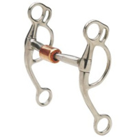Snaffle Pelham w/Roller Mouth