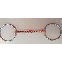 Loose Ring Thin Twisted copper mouth