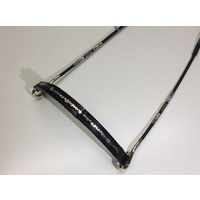 Mini Show Halter with gold/Silver Nose bar 