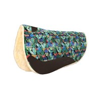 Barrel Contoured Saddle Pad - Cactus