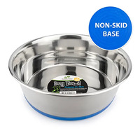 Dog Bowl Non skid Stainless Steel