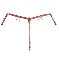 Talisa Breastcollar - Pink Buckstitched