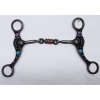 Stone Dog Bone Snaffle with copper roller