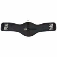 Pressure Eze Elasticised Dressage Girth BLACK