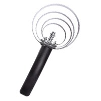 Spiral Reversible  Metal Curry Comb