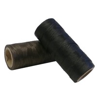 Waxed plaiting thread roll
