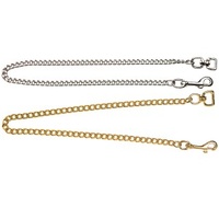 Brass Show Chain with Snap 30"