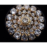 Concho - Tiffany#16 Black/Brass