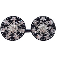 Halter Concho Tiffany Blk/Clear