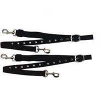 Kincade Nylon Elastic Adjustable side reins [Colour: Blue]