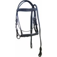 Mini Snaffle Bridle Flat 