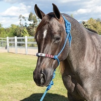 Professional's Choice Beaded Rope Halter w/Lead