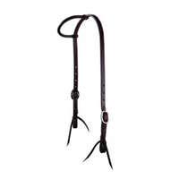 Ranchhand Single Ear Headstall Double Buckle 5/8"