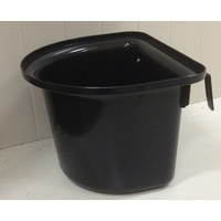 Plastic Feed Bin Black