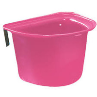 Plastic feed bin Pink