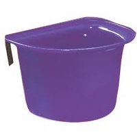 Plastic feed bin Purple