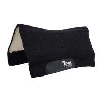 Texas Tack Contoured Saddle Pad Black