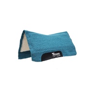 Texas Tack Contoured Saddle Pad Turquoise