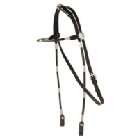 Ferruled Western Bridle 