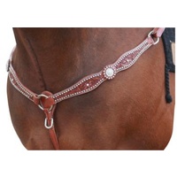 Swarovski Crystal and Studs Breastplate