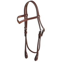Texas-Tack Vee Brow Headstall