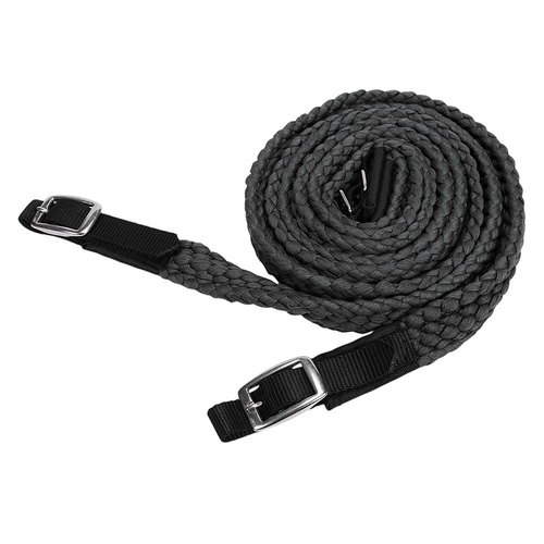 BAMBINO PONY REINS [Colour: Black]