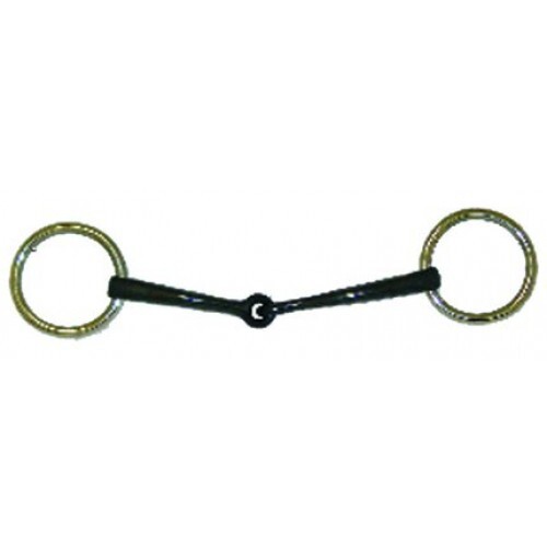 Sweet Iron Thin Mouth Loose ring snaffle [Size: Pony]