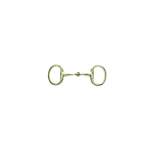 Eggbutt Snaffle Flat ring [Size: PONY]