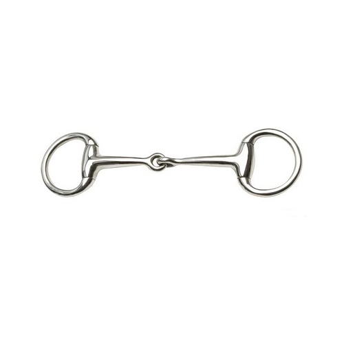 Eggbutt Bradoon Fine Mouth  [SIZE: 3.5"...MINI]