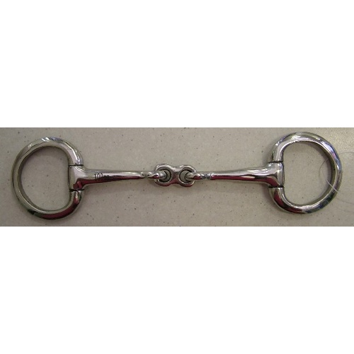 Small Ring French Eggbutt Snaffle [Size: Mini 3.5"]