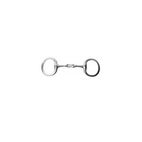 Korsteel SS French Link Eggbutt Snaffle Bit [SIZE: 4.5"]