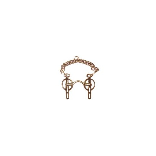 Brass Liverpool Driving Bit with Port Mouth [Size: Mini 3.5"]