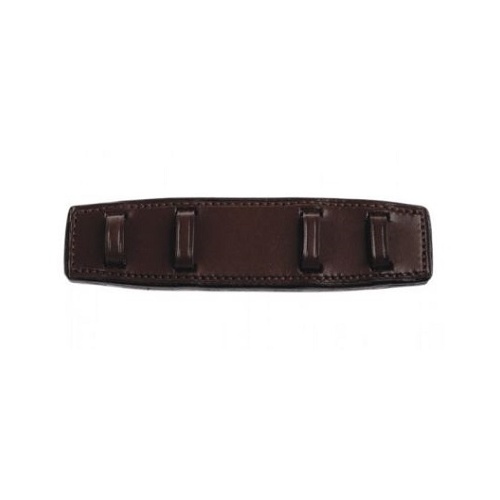 Leather Open Curb Guard  [Colour: Black] [Size: Pony]