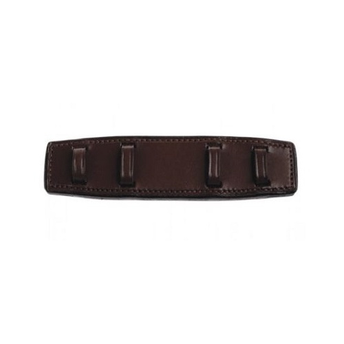 Leather Open Curb Guard  [Colour: Black] [Size: Pony]