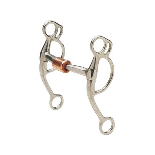 Snaffle Pelham w/Roller Mouth