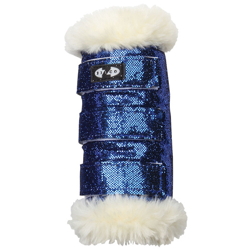 Bling Paddock Boots Blue [Size: Small]