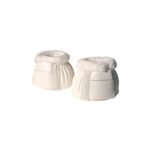 Ribbed Bell Boots with Fleece [SIZE/COLOUR: SMALL - WHITE]