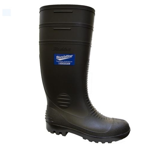Blundstone Black rubber boot [Size: 6]