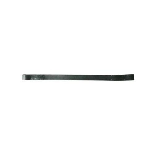 Leather Plain Browband [Colour: Black] [Size: Pony]