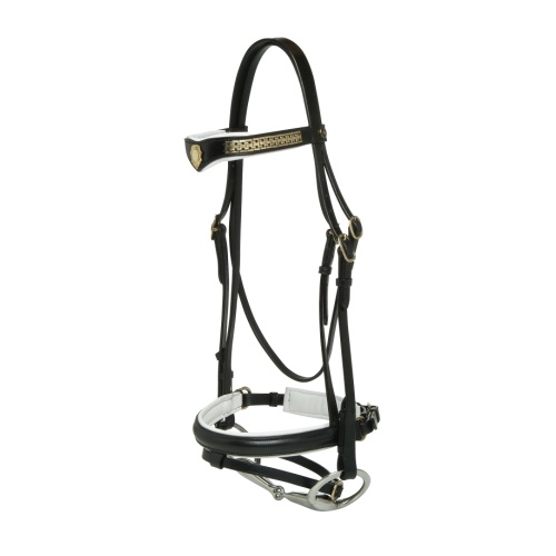 Jeremy &amp; Lord Transition Bridle [SIZE/COLOUR: PONY/BLACK]