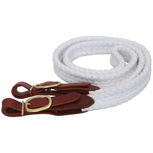 Pony Sport Reins [Colour: White]
