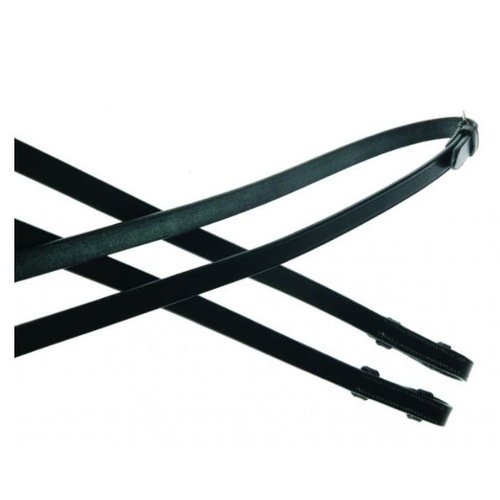COLLEGAITE PLAINS REINS [COLOUR: BLACK]