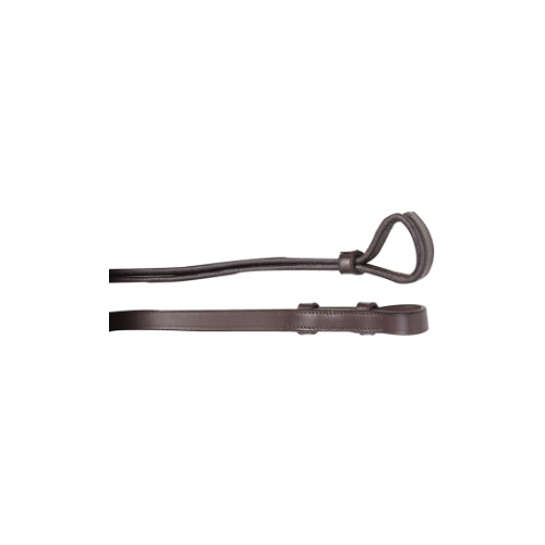 Leather Curb Rein [Colour: Brown]
